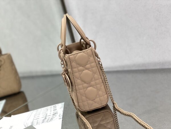 1:1 Replica Mini Lady Dior Bag Black/Jade Green/White/Beige For Women 6.5in/17cm