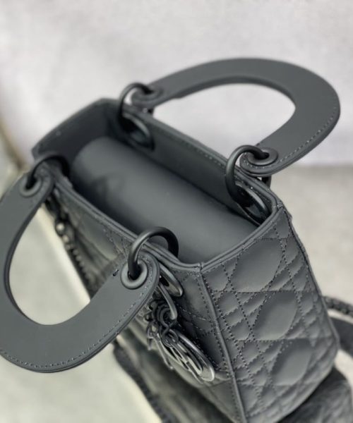 1:1 Replica Mini Lady Dior Bag Black/Jade Green/White/Beige For Women 6.5in/17cm