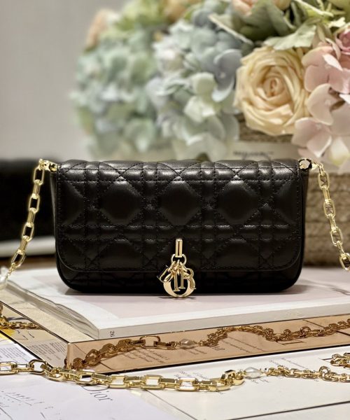 1:1 Replica Mini Miss Dior Bag White/ Black/ Blue/ Light Purple For Women 7 in/18.cm