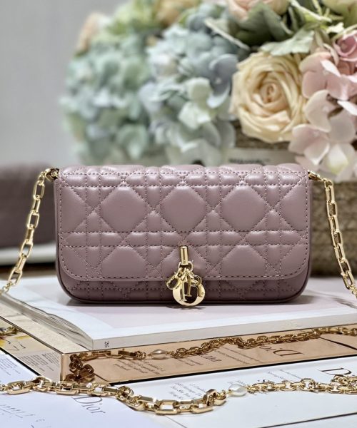 1:1 Replica Mini Miss Dior Bag White/ Black/ Blue/ Light Purple For Women 7 in/18.cm