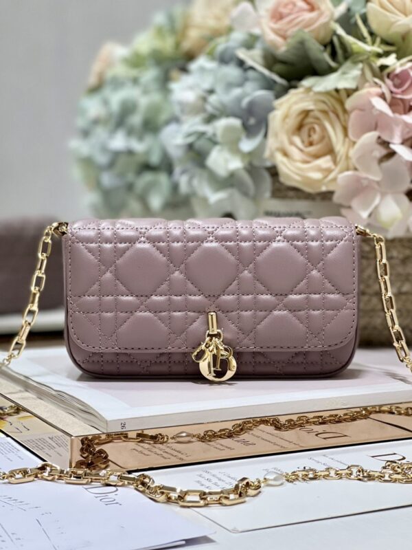 1:1 Replica Mini Miss Dior Bag White/ Black/ Blue/ Light Purple For Women 7 in/18.cm