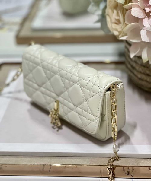 1:1 Replica Mini Miss Dior Bag White/ Black/ Blue/ Light Purple For Women 7 in/18.cm