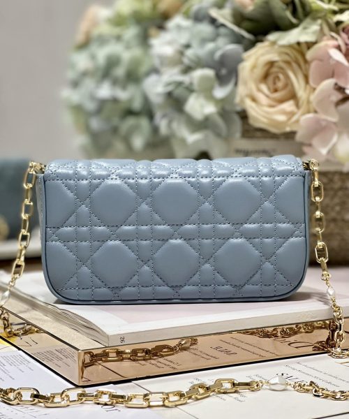 1:1 Replica Mini Miss Dior Bag White/ Black/ Blue/ Light Purple For Women 7 in/18.cm