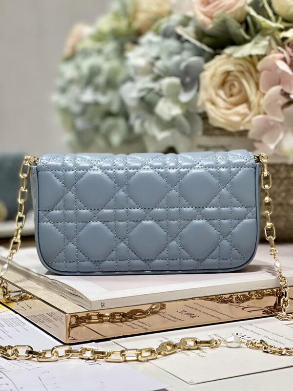 1:1 Replica Mini Miss Dior Bag White/ Black/ Blue/ Light Purple For Women 7 in/18.cm