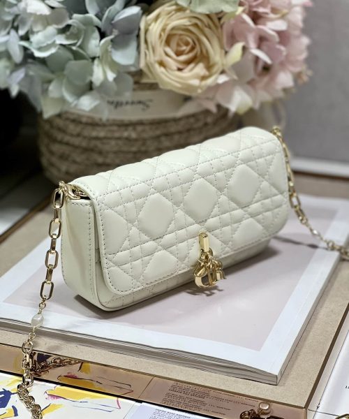 1:1 Replica Mini Miss Dior Bag White/ Black/ Blue/ Light Purple For Women 7 in/18.cm