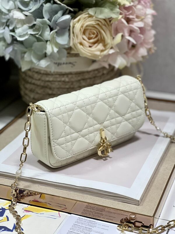 1:1 Replica Mini Miss Dior Bag White/ Black/ Blue/ Light Purple For Women 7 in/18.cm