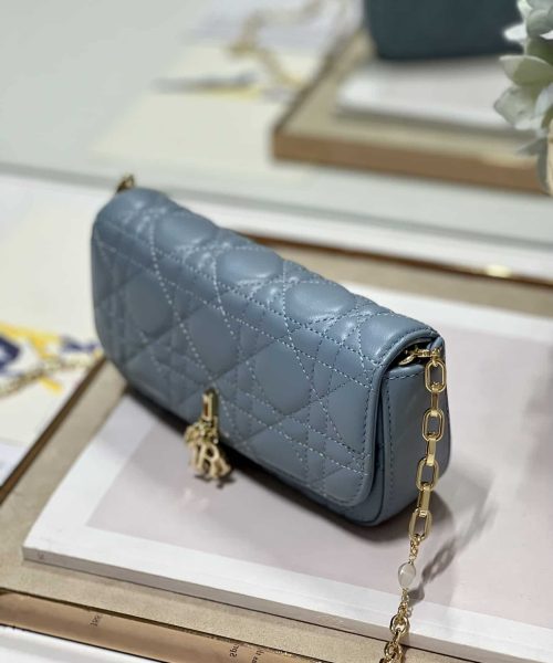 1:1 Replica Mini Miss Dior Bag White/ Black/ Blue/ Light Purple For Women 7 in/18.cm