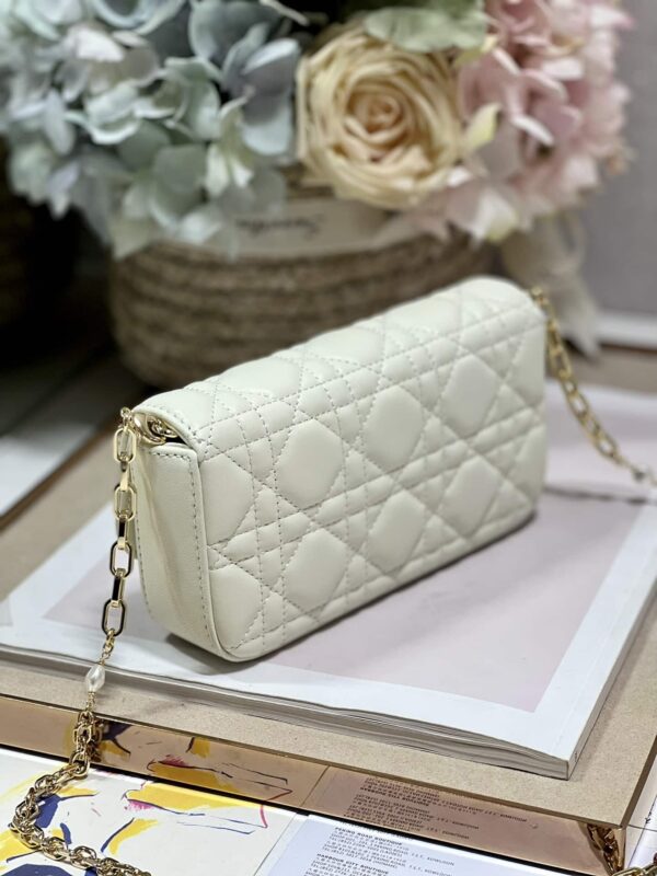 1:1 Replica Mini Miss Dior Bag White/ Black/ Blue/ Light Purple For Women 7 in/18.cm