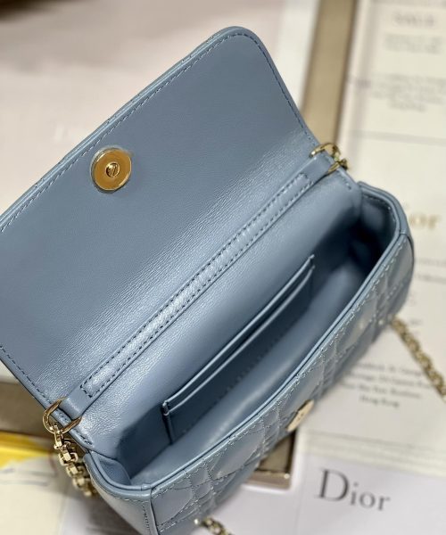 1:1 Replica Mini Miss Dior Bag White/ Black/ Blue/ Light Purple For Women 7 in/18.cm