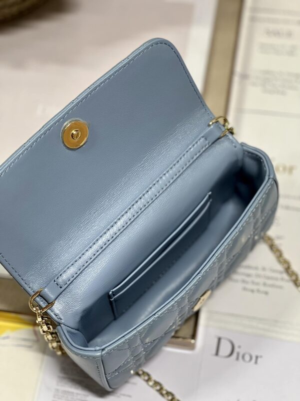 1:1 Replica Mini Miss Dior Bag White/ Black/ Blue/ Light Purple For Women 7 in/18.cm