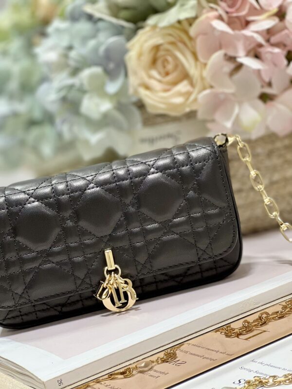 1:1 Replica Mini Miss Dior Bag White/ Black/ Blue/ Light Purple For Women 7 in/18.cm
