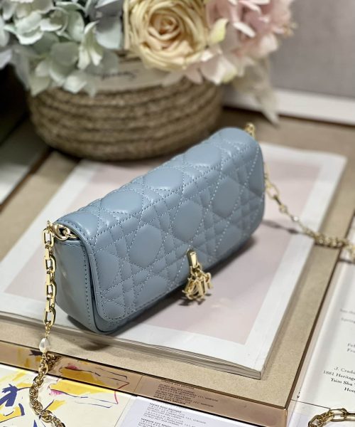 1:1 Replica Mini Miss Dior Bag White/ Black/ Blue/ Light Purple For Women 7 in/18.cm