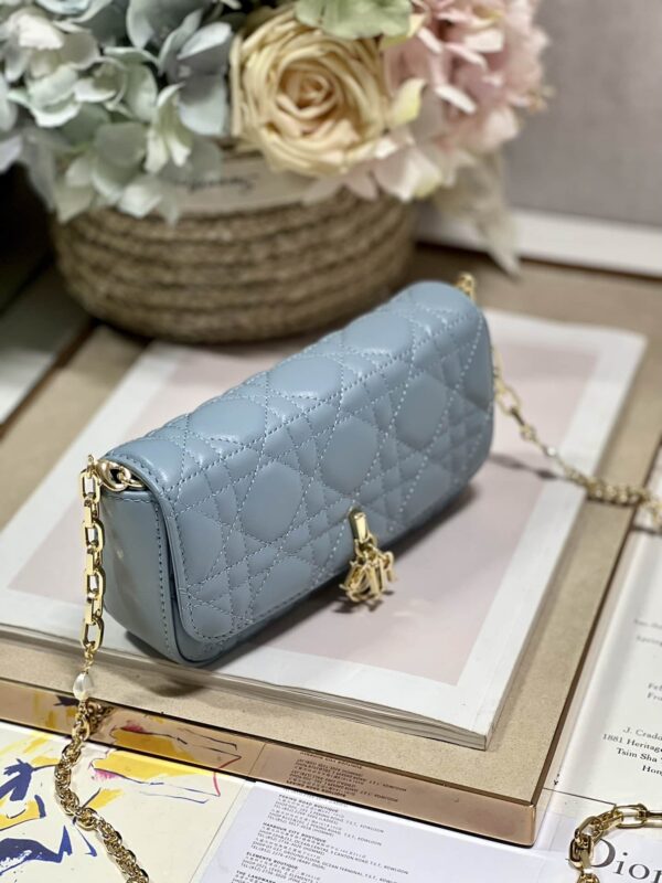 1:1 Replica Mini Miss Dior Bag White/ Black/ Blue/ Light Purple For Women 7 in/18.cm
