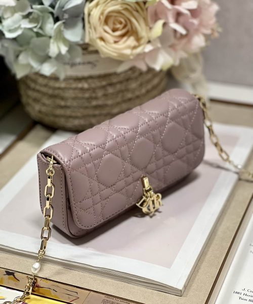 1:1 Replica Mini Miss Dior Bag White/ Black/ Blue/ Light Purple For Women 7 in/18.cm