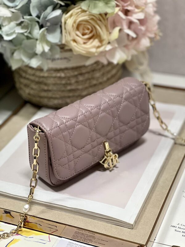1:1 Replica Mini Miss Dior Bag White/ Black/ Blue/ Light Purple For Women 7 in/18.cm