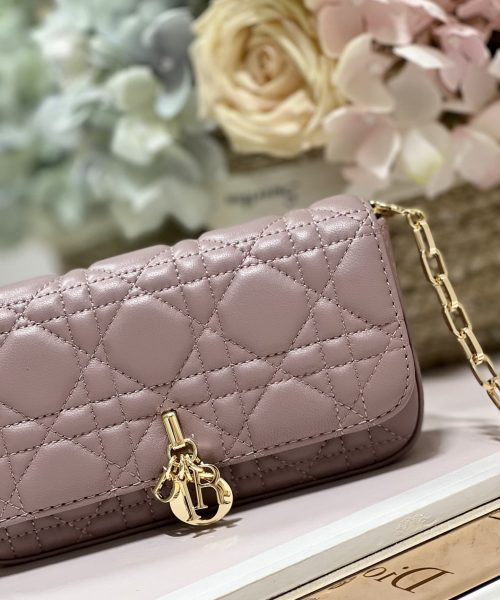 1:1 Replica Mini Miss Dior Bag White/ Black/ Blue/ Light Purple For Women 7 in/18.cm