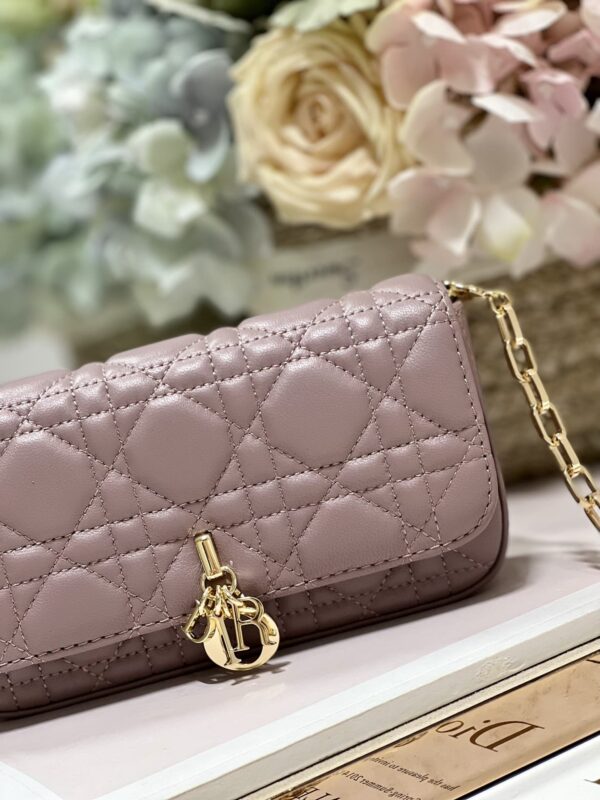 1:1 Replica Mini Miss Dior Bag White/ Black/ Blue/ Light Purple For Women 7 in/18.cm