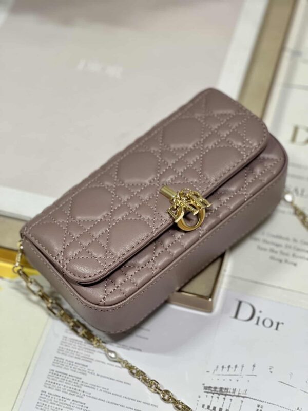1:1 Replica Mini Miss Dior Bag White/ Black/ Blue/ Light Purple For Women 7 in/18.cm