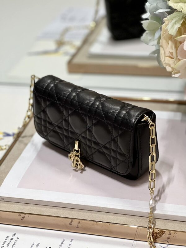 1:1 Replica Mini Miss Dior Bag White/ Black/ Blue/ Light Purple For Women 7 in/18.cm