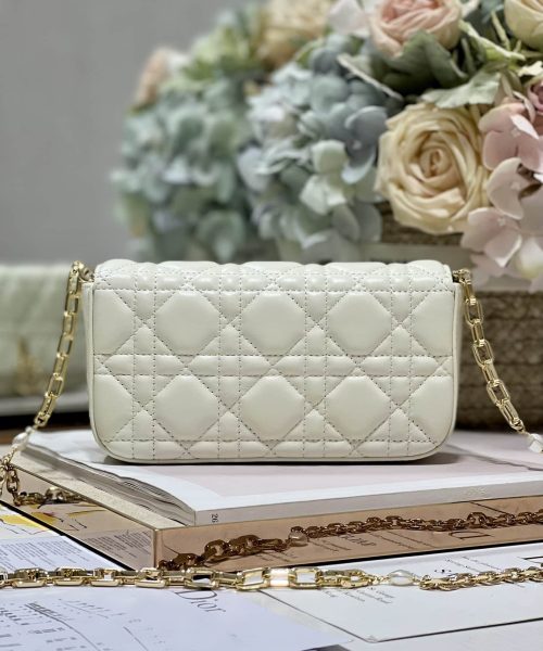 1:1 Replica Mini Miss Dior Bag White/ Black/ Blue/ Light Purple For Women 7 in/18.cm