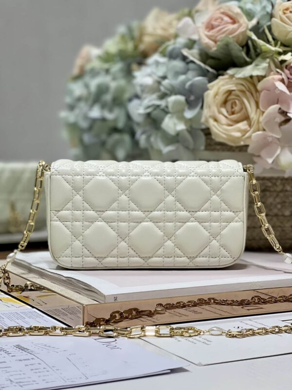 1:1 Replica Mini Miss Dior Bag White/ Black/ Blue/ Light Purple For Women 7 in/18.cm