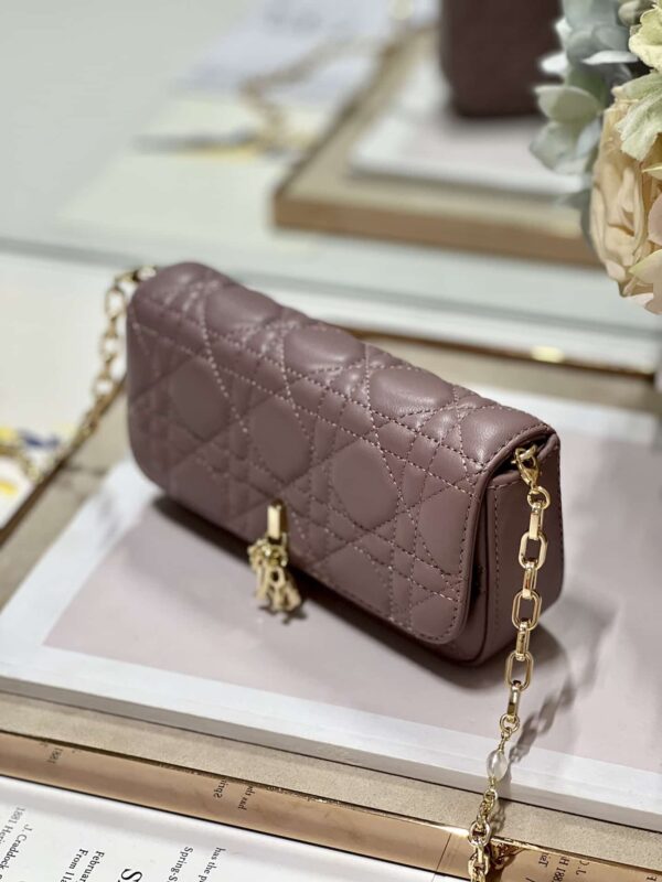 1:1 Replica Mini Miss Dior Bag White/ Black/ Blue/ Light Purple For Women 7 in/18.cm