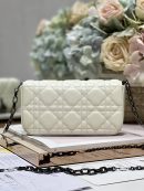 1:1 Replica Mini Miss Dior Bag White/ Black For Women 7 in/ 18.5cm