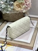 1:1 Replica Mini Miss Dior Bag White/ Black For Women 7 in/ 18.5cm