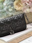 1:1 Replica Mini Miss Dior Bag White/ Black For Women 7 in/ 18.5cm