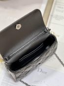 1:1 Replica Mini Miss Dior Bag White/ Black For Women 7 in/ 18.5cm
