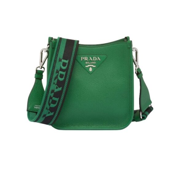 Mini Shoulder Bag In Green For Women 7.8 in/20cm 1BH191_2DKV_F0YFM_V_3OO
