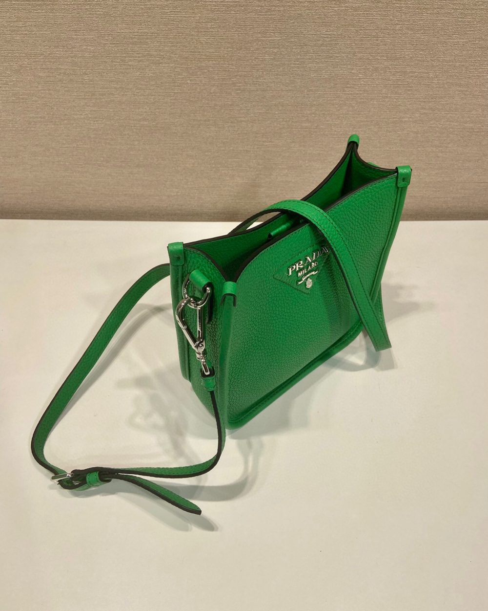 Mini Shoulder Bag In Green For Women 7.8 in/20cm 1BH191_2DKV_F0YFM_V_3OO