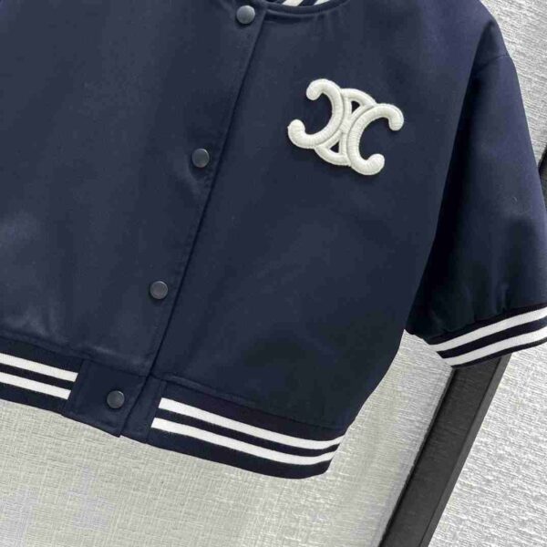 Mini Skirt And Chelsea Teddy Jacket Navy Blue For Women