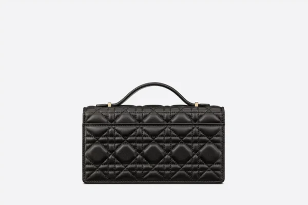 1:1 Replica Miss Dior Mini Bag Black For Women S0980ONMJ_M900 8.5in/21cm