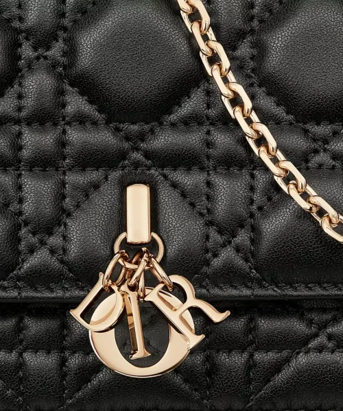1:1 Replica Miss Dior Mini Bag Black For Women S0980ONMJ_M900 8.5in/21cm