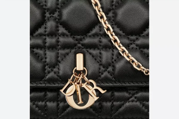 1:1 Replica Miss Dior Mini Bag Black For Women S0980ONMJ_M900 8.5in/21cm