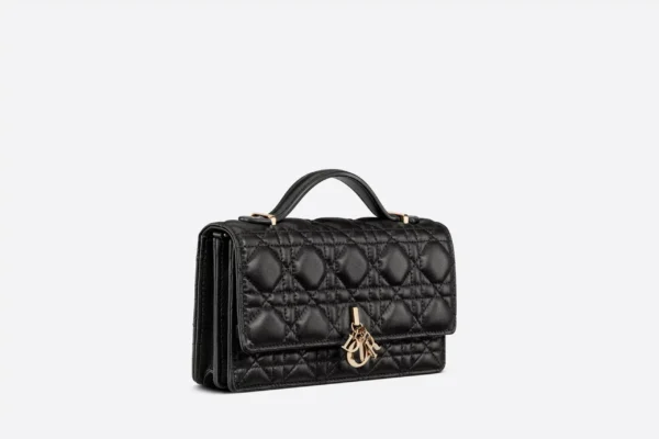 1:1 Replica Miss Dior Mini Bag Black For Women S0980ONMJ_M900 8.5in/21cm