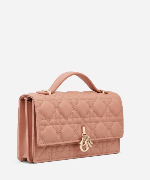 1:1 Replica Miss Dior Mini Bag Rose Des Vents For Women S0980ONMJ_M49P 8.5in/21cm