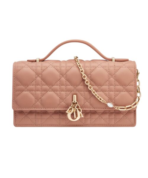 1:1 Replica Miss Dior Mini Bag Rose Des Vents For Women S0980ONMJ_M49P 8.5in/21cm