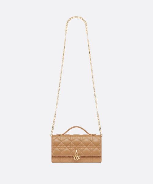 1:1 Replica Miss Dior Mini Bag Yellow For Women S0980ONMJ_M53U 8.5in/21cm