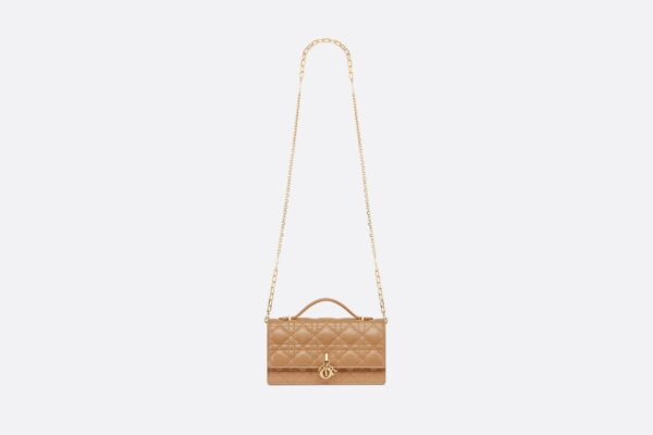 1:1 Replica Miss Dior Mini Bag Yellow For Women S0980ONMJ_M53U 8.5in/21cm