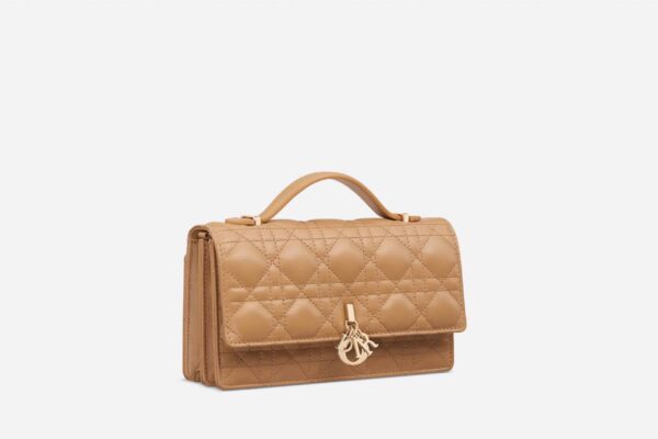 1:1 Replica Miss Dior Mini Bag Yellow For Women S0980ONMJ_M53U 8.5in/21cm