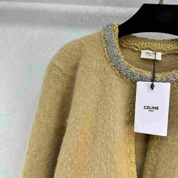 Mohair Cardigan Brown For Women