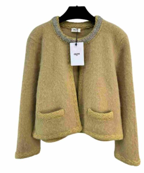 Mohair Cardigan Brown For Women
