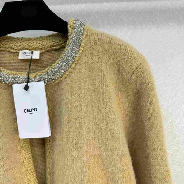 Mohair Cardigan Brown For Women