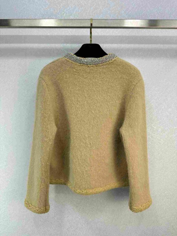 Mohair Cardigan Brown For Women
