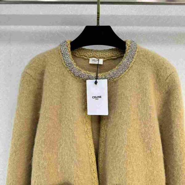 Mohair Cardigan Brown For Women