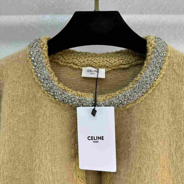 Mohair Cardigan Brown For Women