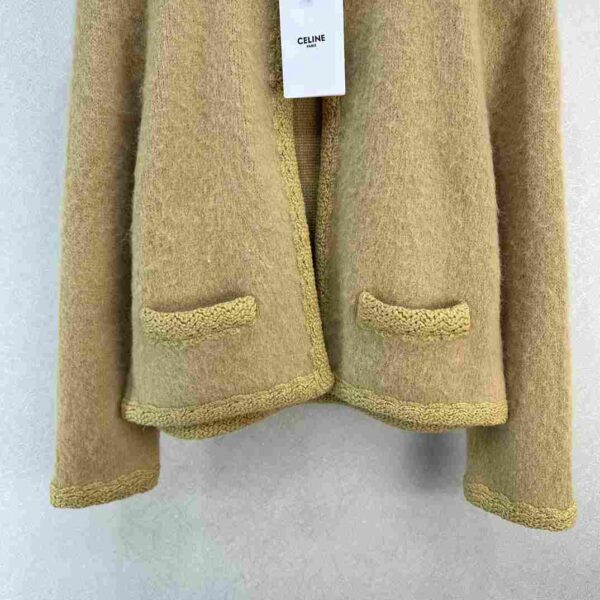 Mohair Cardigan Brown For Women