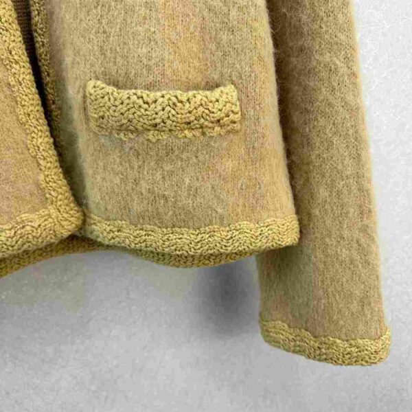 Mohair Cardigan Brown For Women